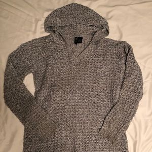 Grey Hooded Sweater